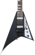 Jackson JS Series Rhoads JS32 Black with White Bevels Amaranth Fingerboard