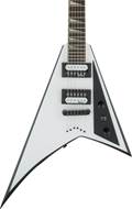 Jackson JS Series Rhoads JS32T White with Black Bevel Amaranth Fingerboard
