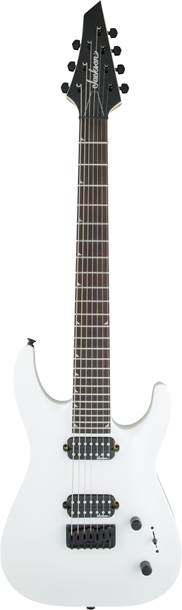 Jackson JS32-7 Dinky Arch Top Snow White Amaranth Fingerboard
