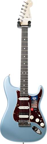 Fender American Elite Strat HSS Satin Ice Blue Metallic EB