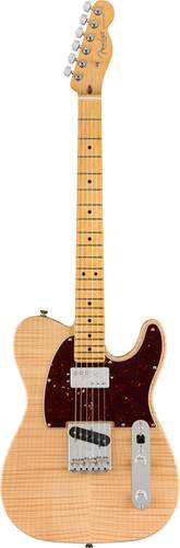 Fender USA Flame Top Chambered Tele Natural MN