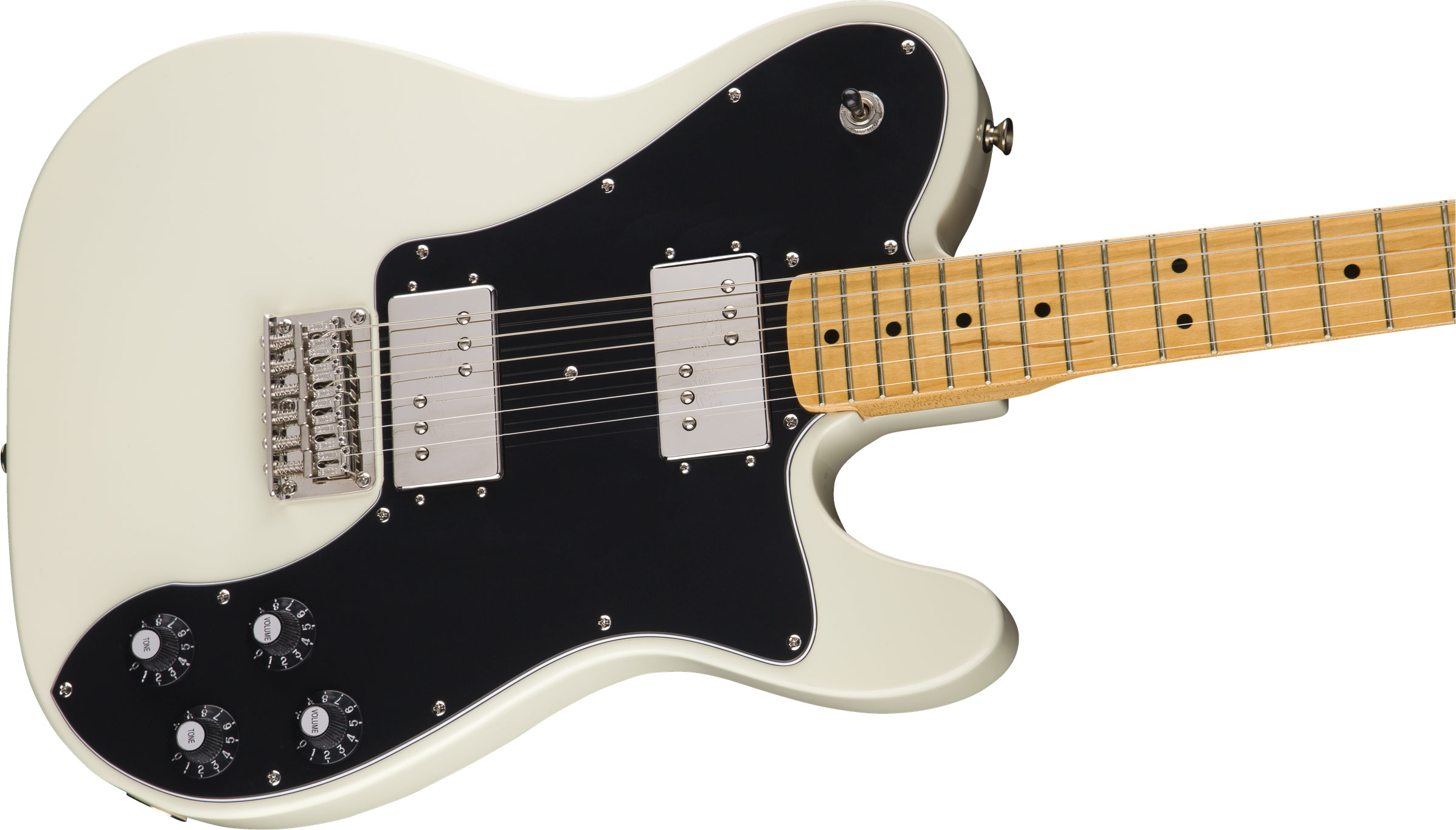 Squier Classic Vibe 70s Telecaster Deluxe Olympic White Maple Fingerboard