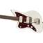 Squier Classic Vibe 60s Jazzmaster Olympic White Indian Laurel Fingerboard Left Handed Front View