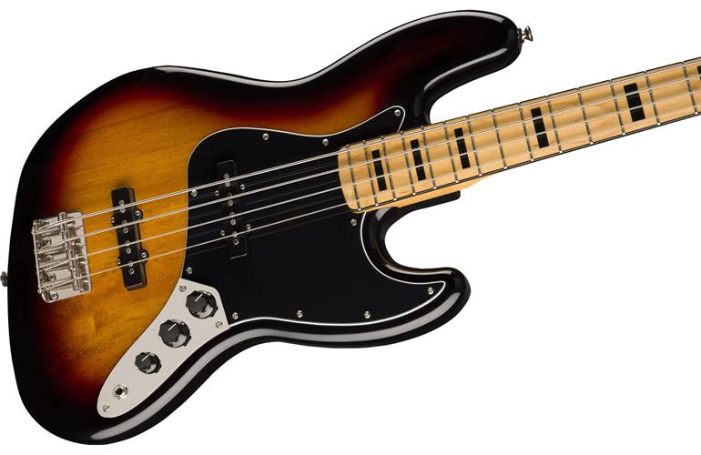 Squier Classic Vibe 70s Jazz Bass 3 Tone Sunburst Maple Fingerboard Squier Classic Vibe 70s Jazz Bass 3 Tone Sunburst Maple Fingerboard
