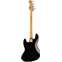 Squier Classic Vibe 70s Jazz Bass Black Maple Fingerboard Back View
