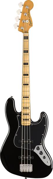 Squier Classic Vibe 70s Jazz Bass Black Maple Fingerboard