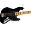 Squier Classic Vibe 70s Jazz Bass Black Maple Fingerboard Front View