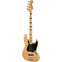 Squier Classic Vibe 70s Jazz Bass Natural Maple Fingerboard Front View
