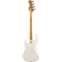 Squier Classic Vibe 60s Precision Bass Olympic White Indian Laurel Fingerboard Back View