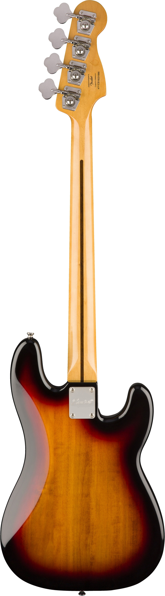 Squier Classic Vibe 60s Precision Bass 3 Tone Sunburst Indian Laurel Fingerboard Left Handed