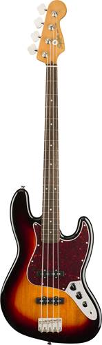 Squier Classic Vibe 60s Jazz Bass 3 Tone Sunburst Indian Laurel Fingerboard