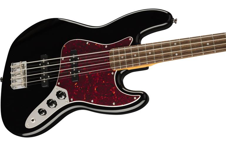 Squier Classic Vibe 60s Jazz Bass Black Indian Laurel Fingerboard Squier Classic Vibe 60s Jazz Bass Black Indian Laurel Fingerboard