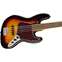 Squier Classic Vibe 60s Fretless Jazz Bass 3 Tone Sunburst Indian Laurel Fingerboard Front View