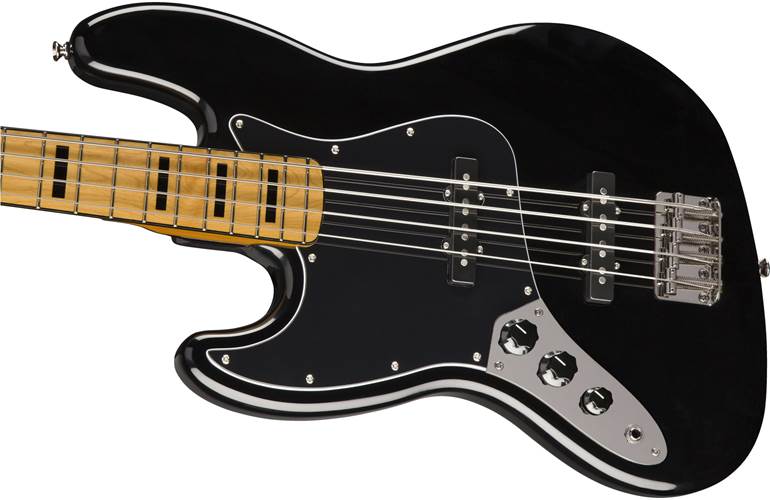 Squier Classic Vibe 70s Jazz Bass Black MN LH Squier Classic Vibe 70s Jazz Bass Black MN LH