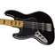 Squier Classic Vibe 70s Jazz Bass Black Maple Fingerboard Left Handed Front View