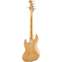 Squier Classic Vibe 70s Jazz Bass V Natural Maple Fingerboard Back View