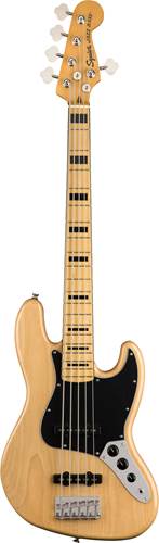 Squier Classic Vibe 70s Jazz Bass V Natural Maple Fingerboard