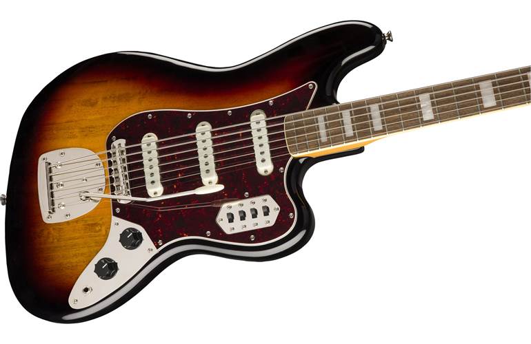 Squier Classic Vibe Bass VI 3 Tone Sunburst Indian Laurel Fingerboard Squier Classic Vibe Bass VI 3 Tone Sunburst Indian Laurel Fingerboard
