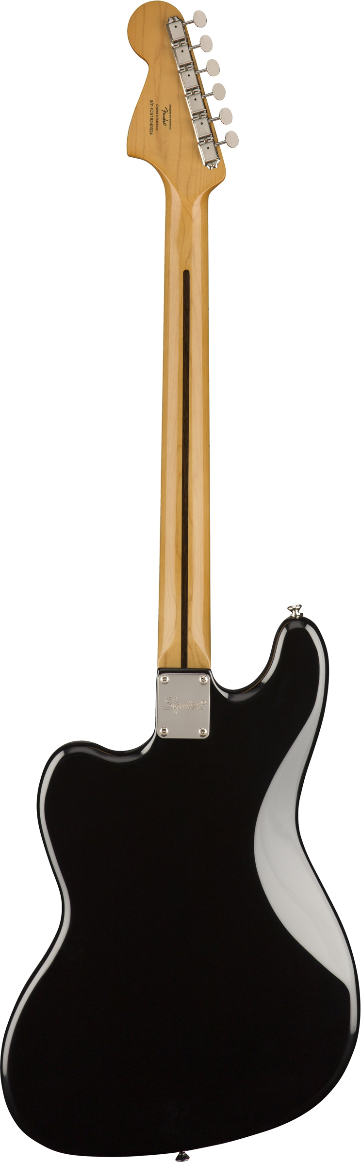 Squier Classic Vibe Bass VI Black Indian Laurel Fingerboard