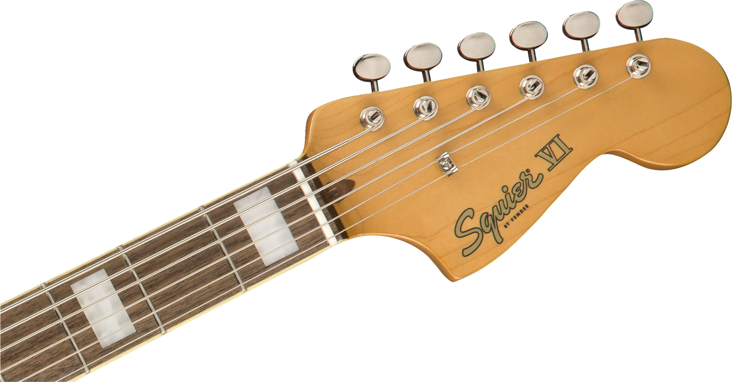 Squier Classic Vibe Bass VI Black Indian Laurel Fingerboard