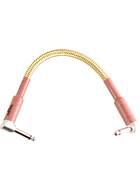 TOURTECH TTGC-0.5-BTW-RR 0.15m/0.5ft Braided Tweed Right Angle to Right Angle Patch Cable