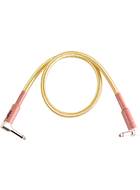 TOURTECH TTGC-2-BTW-RR 0.6m/2ft Braided Tweed Right Angle to Right Angle Patch Cable