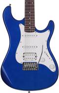 EastCoast GS100H Ocean Metallic Blue PH HSS White Scratch Plate