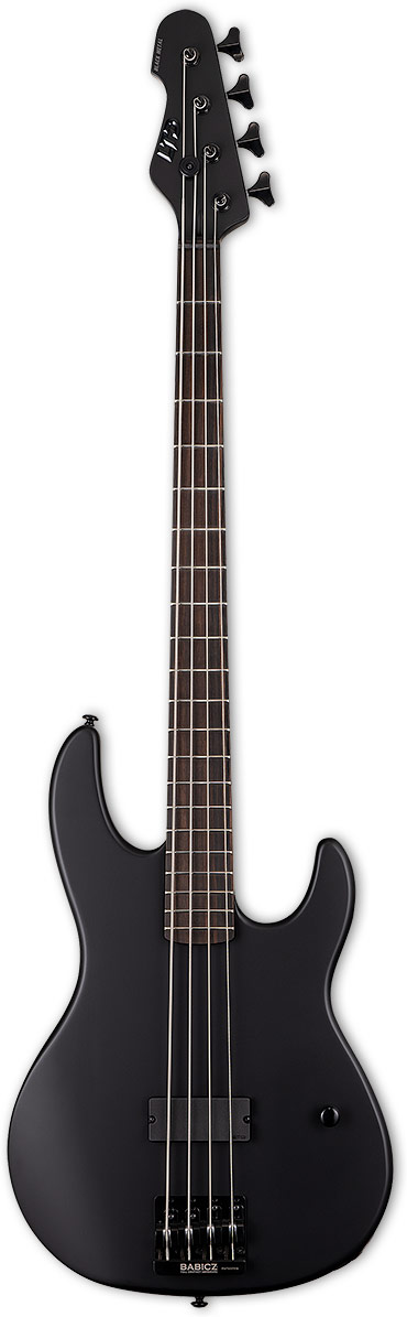 ESP LTD AP-4 Black Metal Black Satin