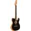 Fender Acoustasonic Telecaster Black Front View