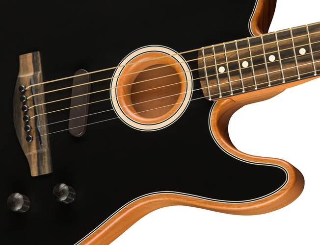 Fender Acoustasonic Telecaster Black Fender Acoustasonic Telecaster Black