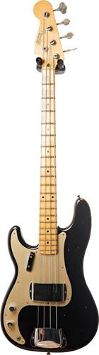 Fender Custom Shop Limited Edition '57 Precision Bass Journeyman Relic Aged Black Left Handed 