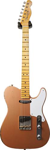 Fender Custom Shop Roasted Pine Double Esquire Custom Collection Limited Edition Aged Copper