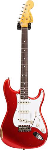 Fender Custom Shop Relic 1967 Strat Custom Collection Time Machine Super Faded Aged Candy Apple Red