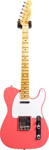 Fender Custom Shop 2019 Journeyman Relic 1956 Telecaster Custom Collection Time Machine Super Faded/Aged Fiesta Red #CZ538119 Fender Custom Shop 2019 Journeyman Relic 1956 Telecaster Custom Collection Time Machine Super Faded/Aged Fiesta Red #CZ538119