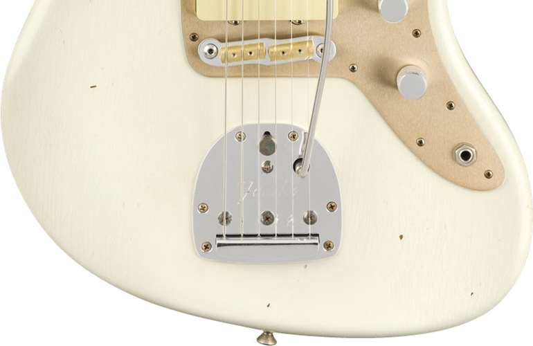 Fender Custom Shop Journeyman Relic 1959 Jazzmaster Custom Collection Time Machine Aged Olympic White Fender Custom Shop Journeyman Relic 1959 Jazzmaster Custom Collection Time Machine Aged Olympic White