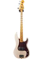 Fender Custom Shop 2019 Postmodern Bass Journeyman Relic Custom Collection Aged White Blonde