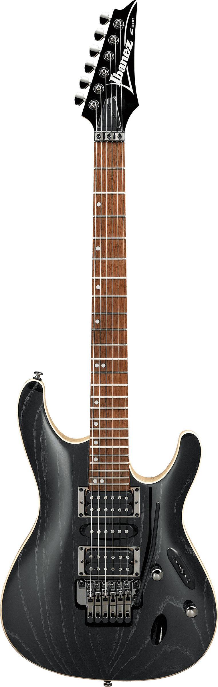 ギター Ibanez S570AH SWK Silver Wave Black Ibanez S570AH-SWK Silver Wave Black | guitarguitar