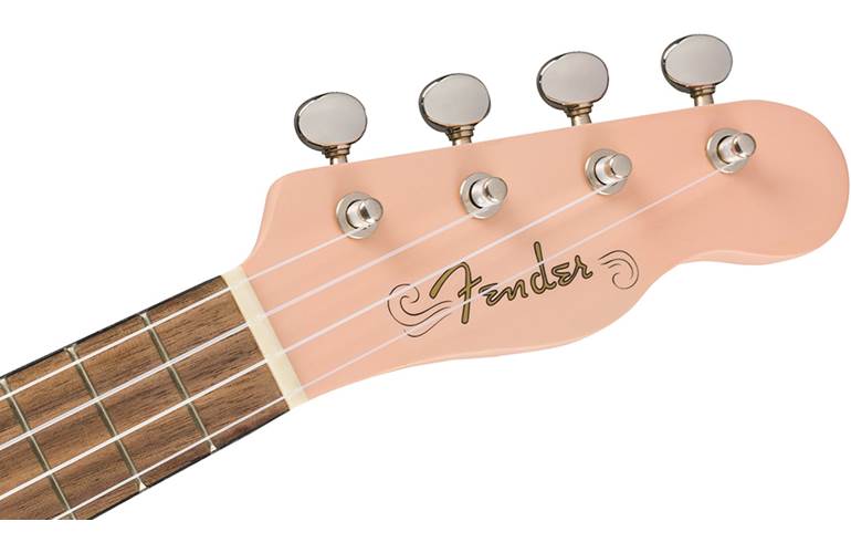 Fender Venice Soprano Ukulele Shell Pink Walnut Fingerboard Fender Venice Soprano Ukulele Shell Pink Walnut Fingerboard