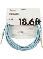 Fender Original Series 18.6ft Instrument Cable, Daphne Blue
