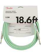 Fender Original Series 18.6ft Instrument Cable, Surf Green