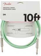 Fender Original Series 10ft Instrument Cable, Surf Green