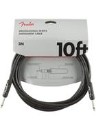 Fender Professional Series 10ft Straight Instrument Cable, Black