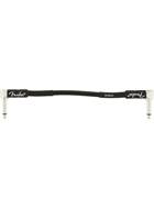 Fender Professional Series 6 Inch Angled Patch Cable, Black
