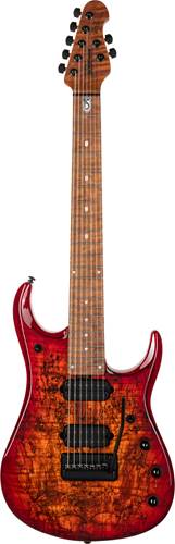 Music Man BFR JP15 7 String Blood Orange Burst