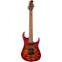 Music Man BFR JP15 7 String Blood Orange Burst Front View