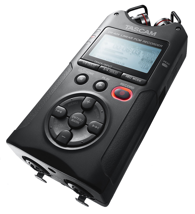 Tascam DR-40X 4 Track Audio Recorder | guitarguitar