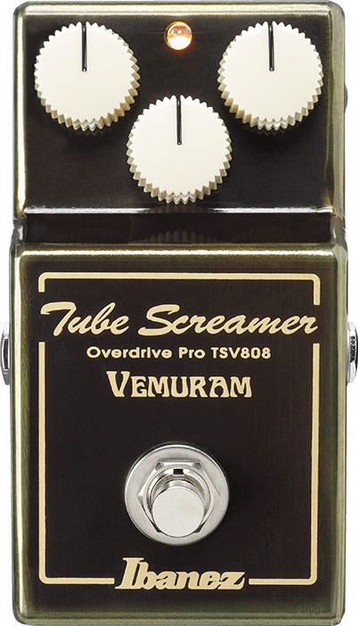 Ibanez Tube Screamer Pro TSV808 ファーストロット Ibanez TSV808 Overdrive Vemuram Tubescreamer | guitarguitar