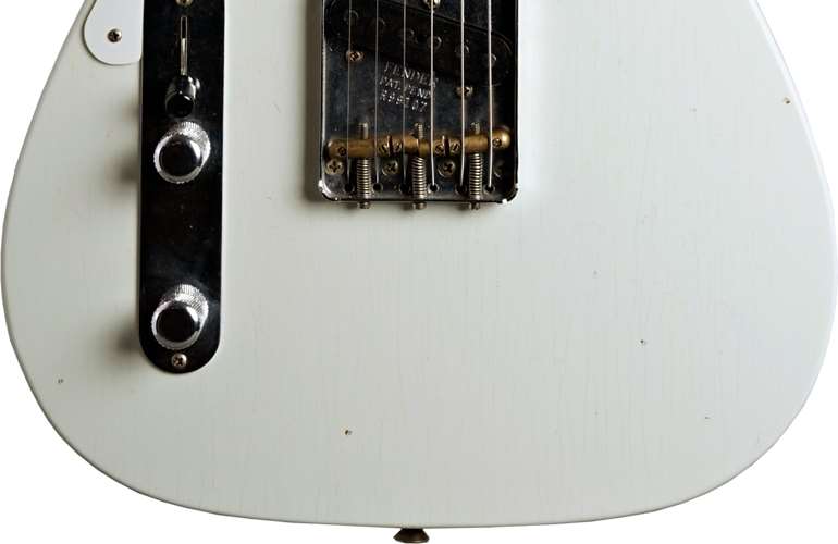 Fender Custom Shop Roasted Pine Double Esquire Relic 1955 Desert Tan LH #R99107 Fender Custom Shop Roasted Pine Double Esquire Relic 1955 Desert Tan LH #R99107