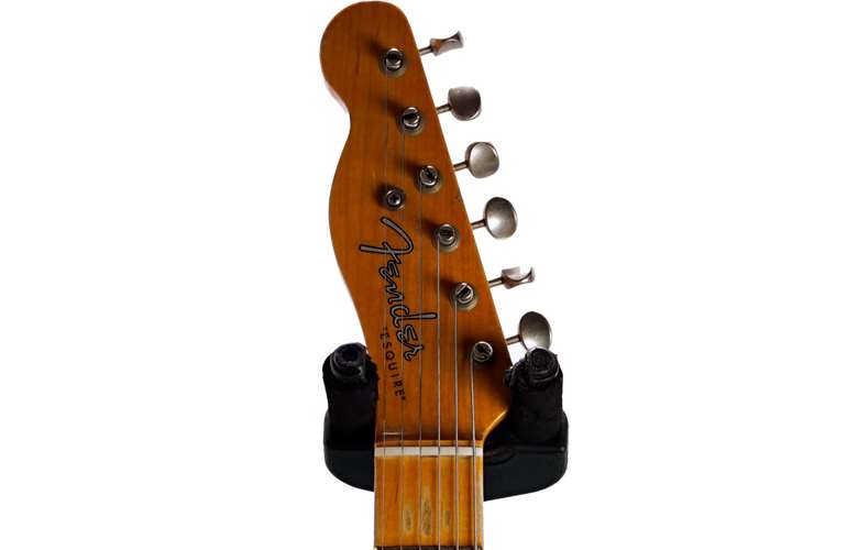 Fender Custom Shop Roasted Pine Double Esquire Relic 1955 Desert Tan LH #R99107 Fender Custom Shop Roasted Pine Double Esquire Relic 1955 Desert Tan LH #R99107