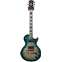 Gibson Custom Shop Hand Picked Les Paul Custom Quilt Quicksilver Ebony Fingerboard #CS900049 Front View